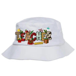 Christmas Teacher Bucket Hat
