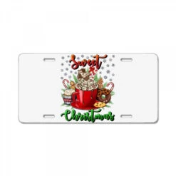 Sweet Christmas License Plate