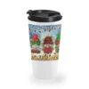 Cozy Christmas Gnomies Travel Mug