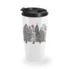 Black And White Christmas Trees With Lights Travel Mug -Home Decor Store pd.2527095453.169.25068711.s3.1 front white and black ffffff none xm12.5y24.5 180 800x800 1