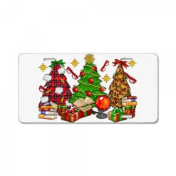 Teacher Christmas Trees License Plate