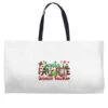Santa's Favorite Science Teacher Christmas Weekender Totes