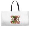 Afro Messy Bun Christmas Weekender Totes -Home Decor Store pd.2527105360.74.25097366.s3.1 front customized f5f5f5 none x140y79 120 800x800 1