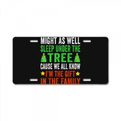 Christmas Pajamas License Plate