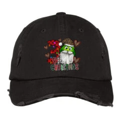 3rd Christmas Grinch Distressed Cap