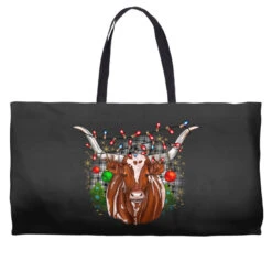 Christmas Texas Longhorn Weekender Totes -Home Decor Store pmd.2295654335.74.23349623.s3.1 front customized1 111111 none x105.35y46.35 189.30088 800x800 1