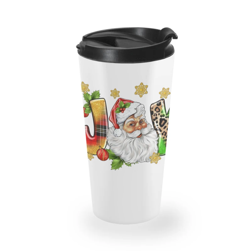 Joy Christmas Travel Mug 4 Joy Christmas Travel Mug - Image 2
