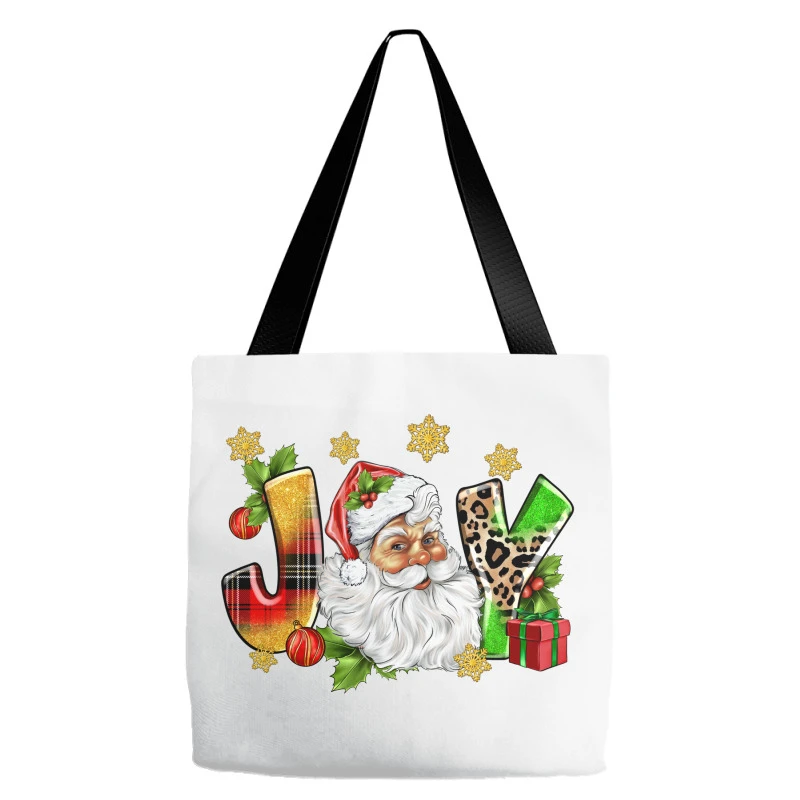 Joy Christmas Tote Bags 4 Joy Christmas Tote Bags - Image 2