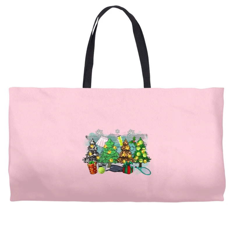 Christmas Trees With Tennis Weekender Totes 4 Christmas Trees With Tennis Weekender Totes - Image 2