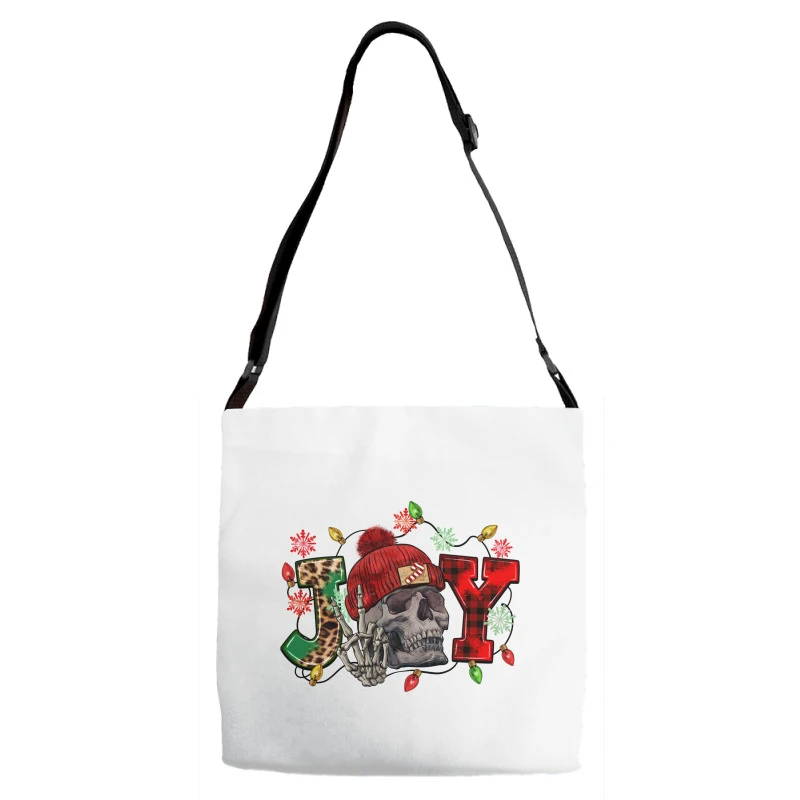 Christmas Joy Skeleton Adjustable Strap Totes 4 Christmas Joy Skeleton Adjustable Strap Totes - Image 2