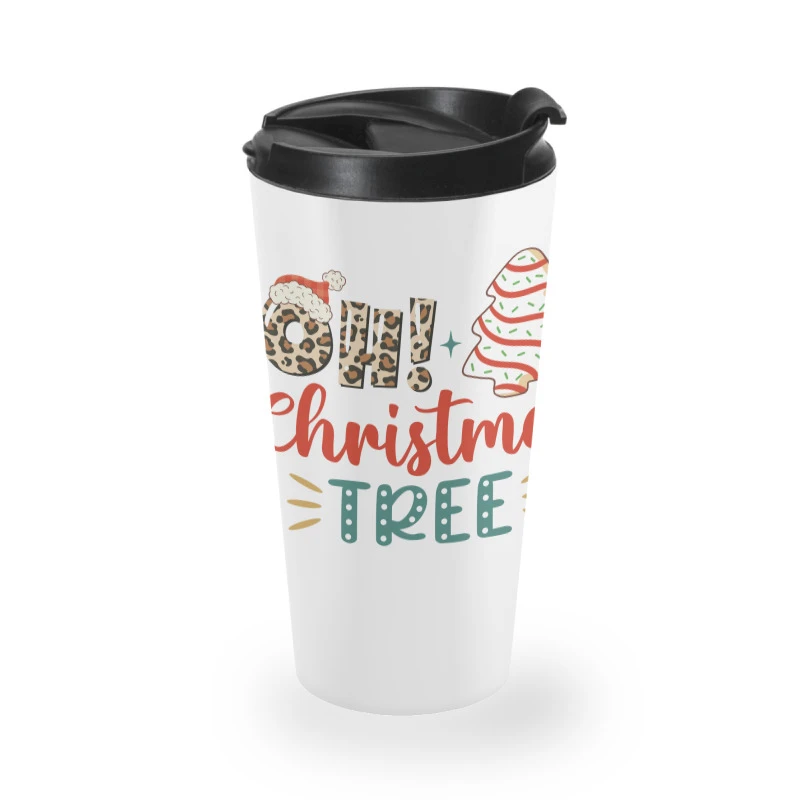 Oh! Christmas Tree Svg Travel Mug 4 Oh! Christmas Tree Svg Travel Mug - Image 2