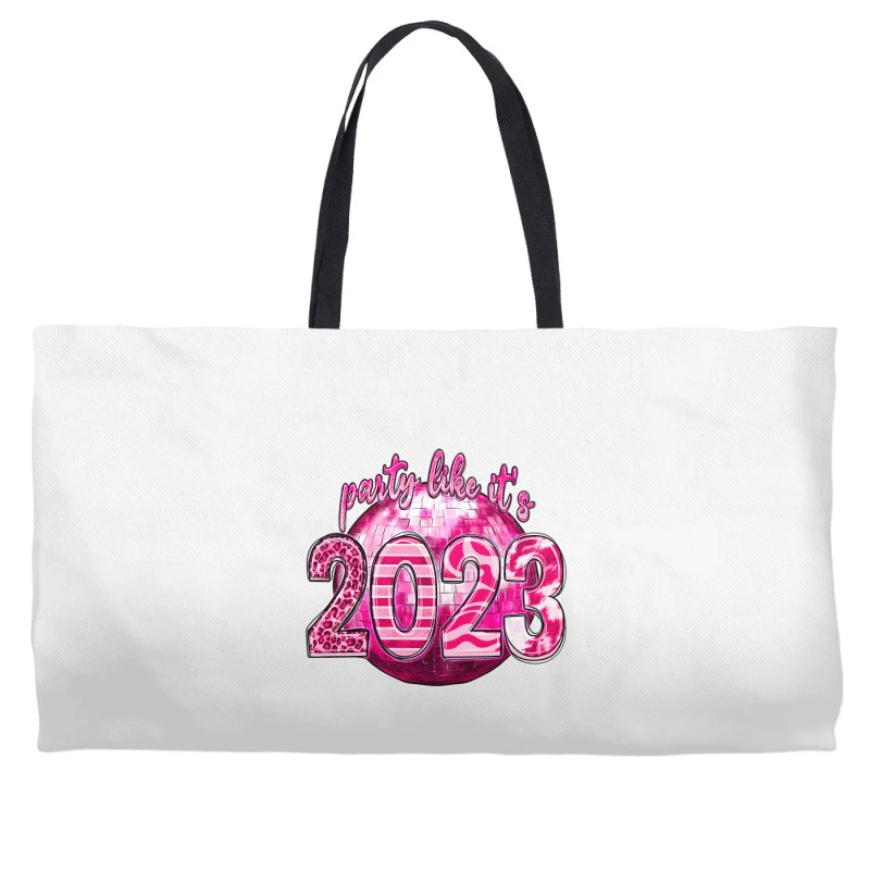 Party Like It's 2023 Christmas Weekender Totes 4 Party Like It's 2023 Christmas Weekender Totes - Image 2