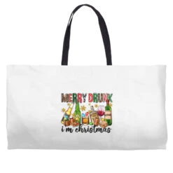 Merry Drunk I'm Christmas With Alcohol Weekender Totes 6 Merry Drunk I'm Christmas With Alcohol Weekender Totes -Home Decor Store pmd.2526443408.74.25087013.s3.1 front customized1 f5f5f5 none x140y85.5 120 800x800 1