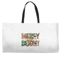 Merry And Bright Christmas Weekender Totes -Home Decor Store pmd.2526454320.74.25086978.s3.1 front customized1 f5f5f5 none x140y88 120 800x800 1