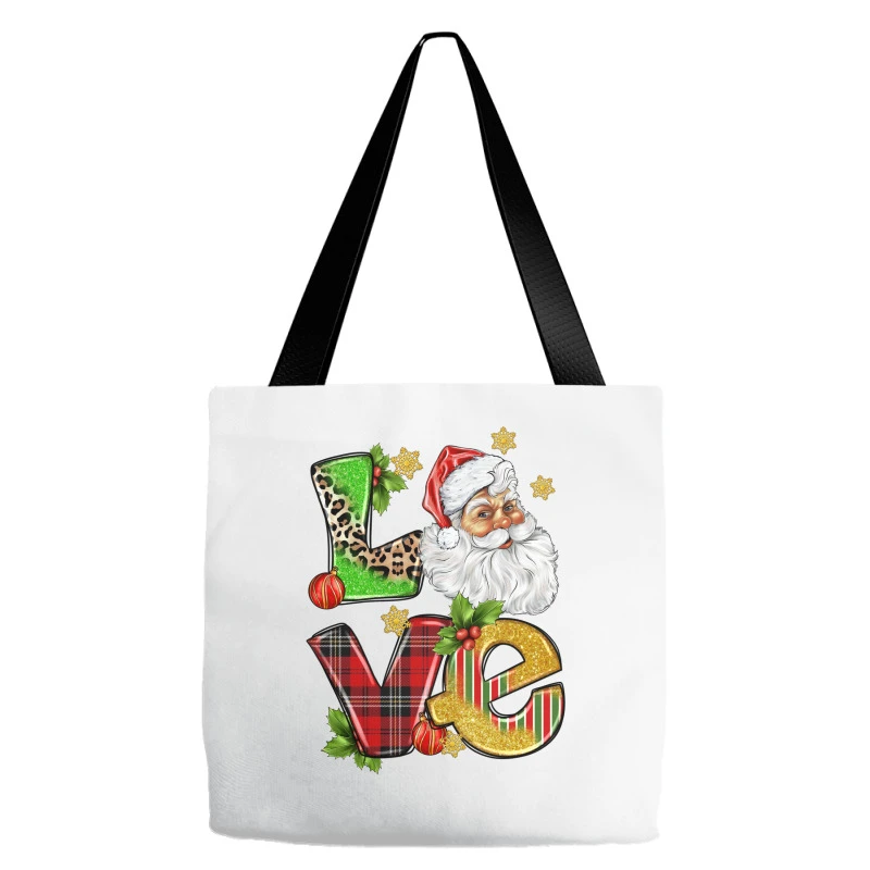 Love Christmas Tote Bags 4 Love Christmas Tote Bags - Image 2