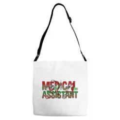 Medical Assistant Christmas Adjustable Strap Totes 6 Medical Assistant Christmas Adjustable Strap Totes -Home Decor Store pmd.2526522244.77.25091854.s3.1 front customized1 f5f5f5 none x42y69.5 120 800x800 1
