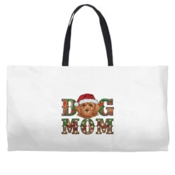Christmas Toy Poodle Dog Mom Weekender Totes -Home Decor Store pmd.2526674589.74.25095095.s3.1 front customized1 f5f5f5 none x140y84.5 120 800x800 1