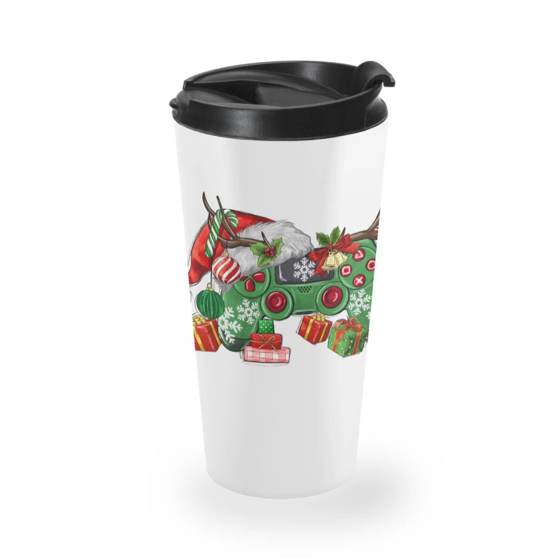Christmas Game Controller Travel Mug 4 Christmas Game Controller Travel Mug - Image 2