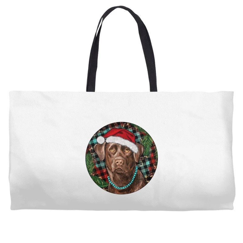 Labrador Retriever Christmas Weekender Totes 4 Labrador Retriever Christmas Weekender Totes - Image 2