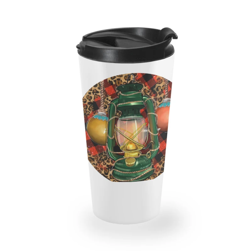 Xmas Lantern Christmas Travel Mug 4 Xmas Lantern Christmas Travel Mug - Image 2