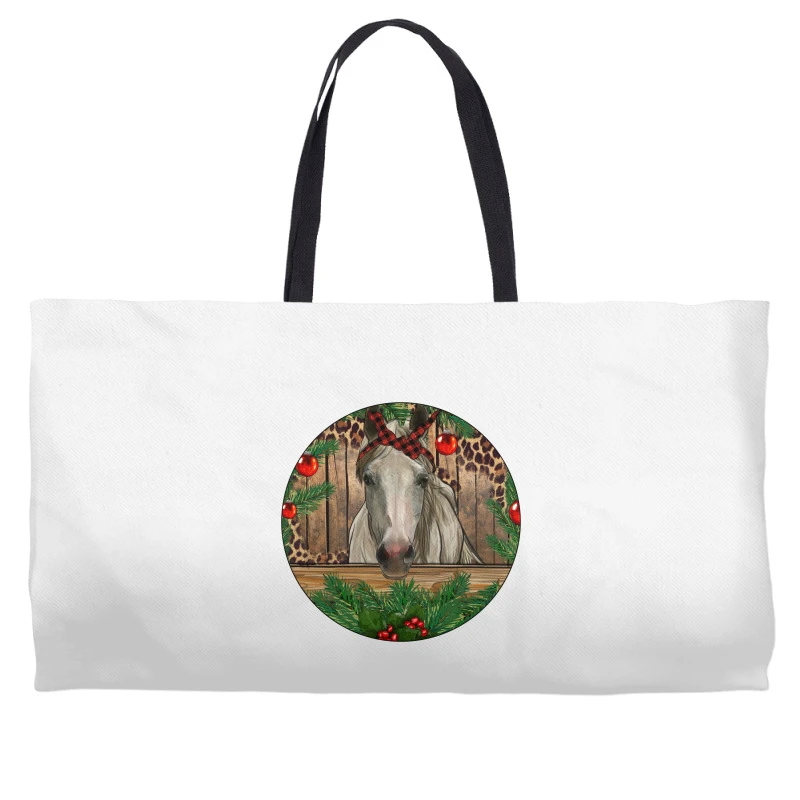Christmas Horse Weekender Totes 4 Christmas Horse Weekender Totes - Image 2