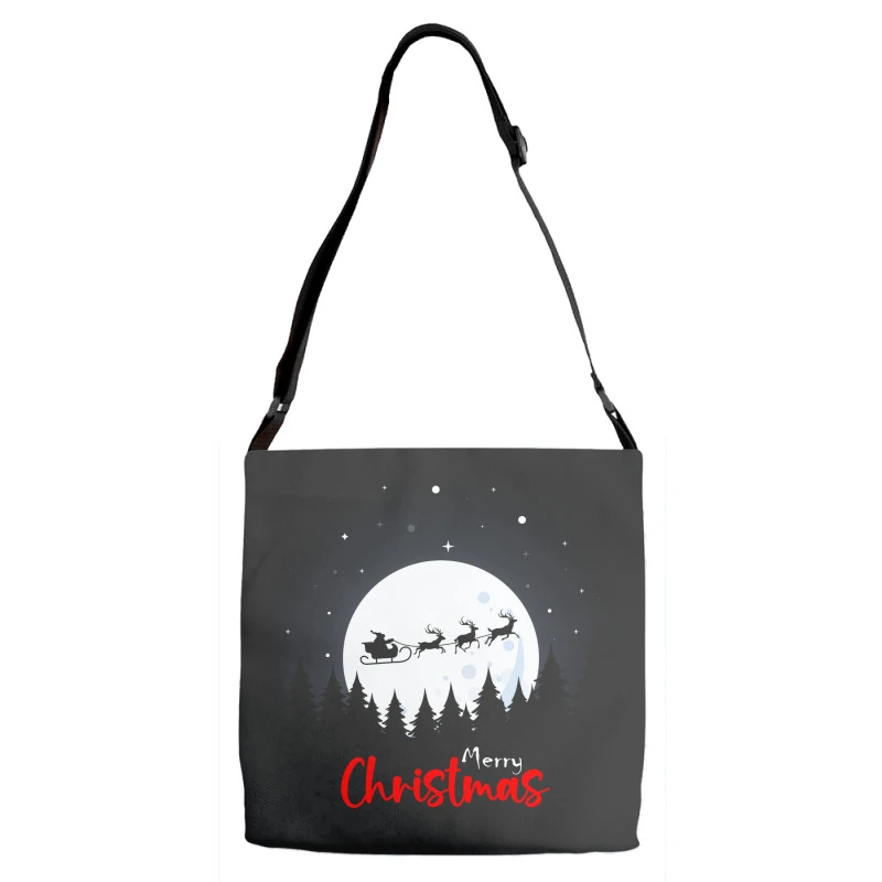 Christmas Contrast Moonlight Adjustable Strap Totes 4 Christmas Contrast Moonlight Adjustable Strap Totes - Image 2