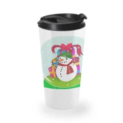 Snow Globe Funny Xmas Snowman Snowflakes Christmas Travel Mug -Home Decor Store pmd.2527021889.169.25094027.s3.1 front white and black1 ffffff none xm12.5ym25 180 800x800 1