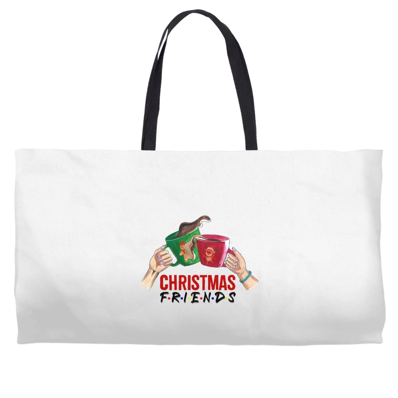 Christmas Friends Weekender Totes 4 Christmas Friends Weekender Totes - Image 2